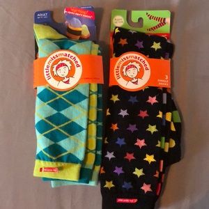 Knee high sock pack Little Miss Matched
